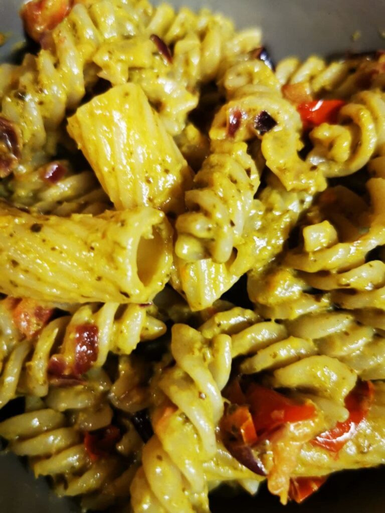 Advanced Pesto-Nudeln